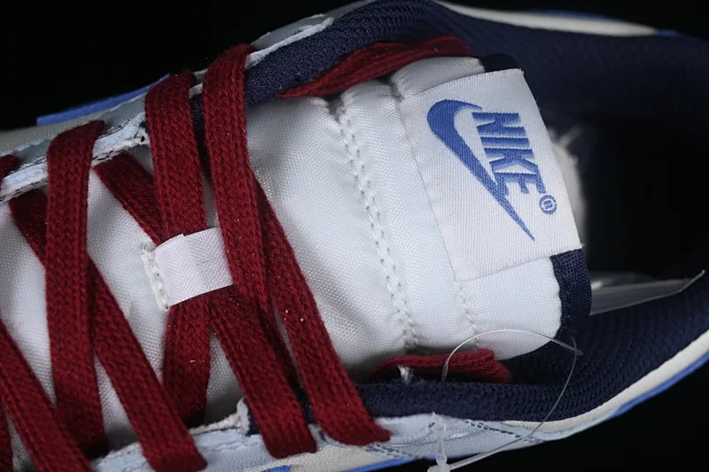 All categories Nk SB Dunk series Nk SB Dunk Low low-top sneakers Nk Dunk Low Retro "Sail and Polar Blue" Milan color SB low-top casual sneakers FV8113-141
